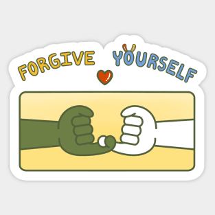 Forgive Yourself Sticker